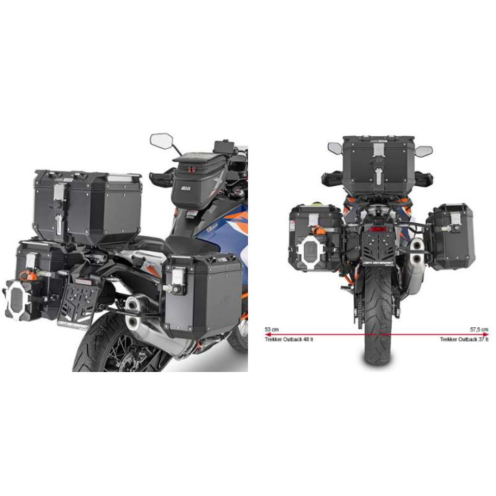 Support valises Givi MONOKEY CAM-SIDE (PLO7713CAM) KTM 1290 Super Adventure R/S 21-