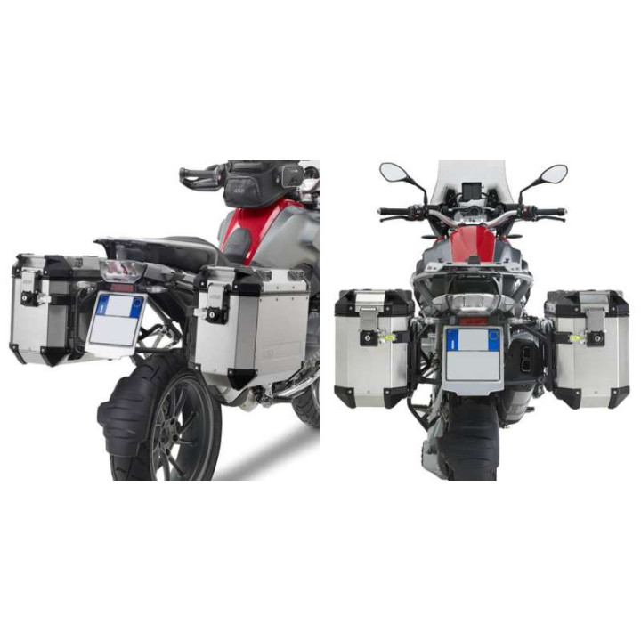 Support valises Givi MONOKEY CAM-SIDE (PL5108CAM) BMW R1200GS LC 2013