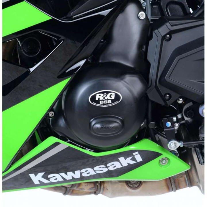 Left clipboard R&G Race Series black Kawasaki Z650
