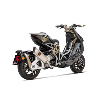 Silencieux AKRAPOVIC Titane Italjet Dragster (S-IT125SO2-APT)