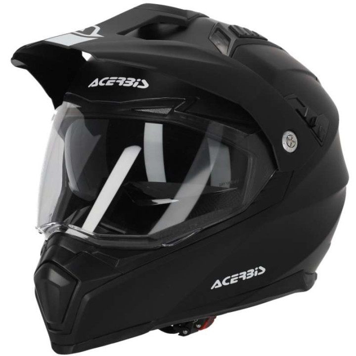 Casque moto enduro Acerbis FLIP 22.06 NOIR