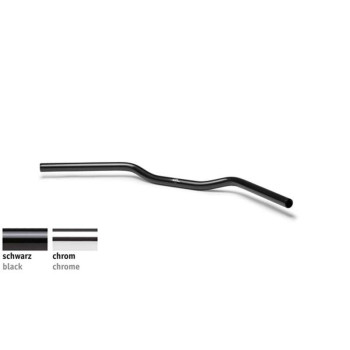 Guidon moto LSL SPEED BAR Chrome 22 mm