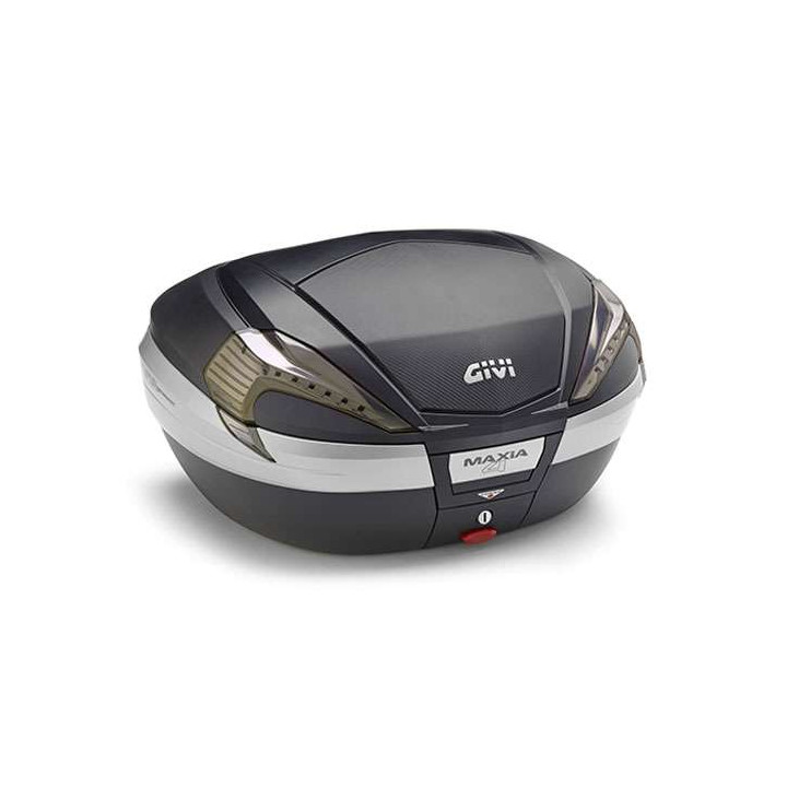 Top Case Moto GIVI Monokey V56 MAXIA 4 TECH Capot carbone