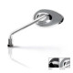 Barracuda STONE CHROME motorcycle/scooter mirrors