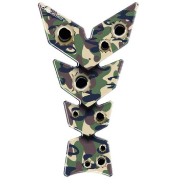 Protection de réservoir moto OneDesign MOON CAMOUFLAGE 21,3 x 12,3 cm