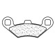 Brake pads sinter CL BRAKES 3100MSC