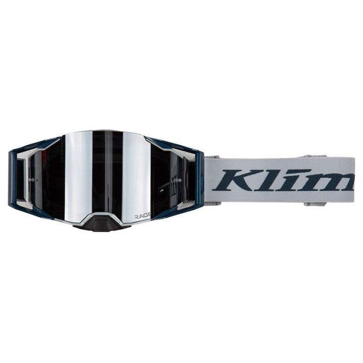 Masque Klim RAGE COOL GRAY écran Iridium Argent