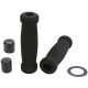 Poignées guidon vintage EMGO FOAM STREET 22 mm mousse noir