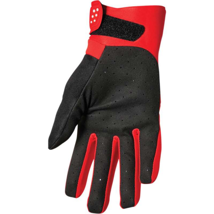 Gants moto cross Thor SPECTRUM COLD WEATHER 2022 RED/WHITE