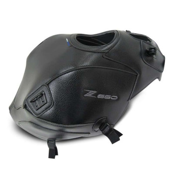 Tapis de réservoir Bagster noir (1724U) Kawasaki Z650 Tapis de réservoir Bagster noir (1724U) Kawasaki Z650