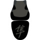 Housse de selle Bagster (2105S) Acier/Noir/Lettres Acier Suzuki GSX1300R Hayabusa 05