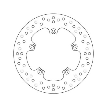 Disque de frein avant Brembo Série Oro 68B407C2 Yamaha X-MAX 125/250 05- et MAJESTY 400 04-07
