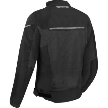 Blouson moto d'été Bering OZONE NOIR