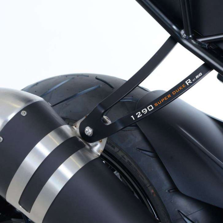 Patte de fixation silencieux R&G (EH0081BK) KTM 1290 SUPER DUKE R 17-