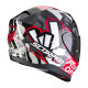 Casque Scorpion EXO-520 EVO AIR ROK BAGOROS NOIR / ROUGE Casque Scorpion EXO-520 EVO AIR ROK BAGOROS NOIR / ROUGE