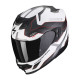 Casque Scorpion EXO-520 EVO AIR ELAN BLANC MAT / ARGENT / ROUGE