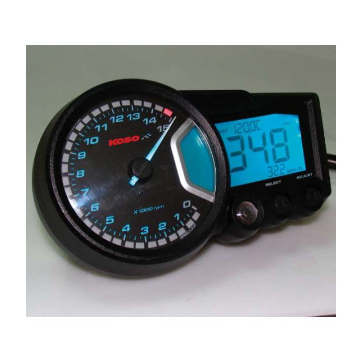 Compteur de vitesse KOSO RX2N GP Style (BA010100)
