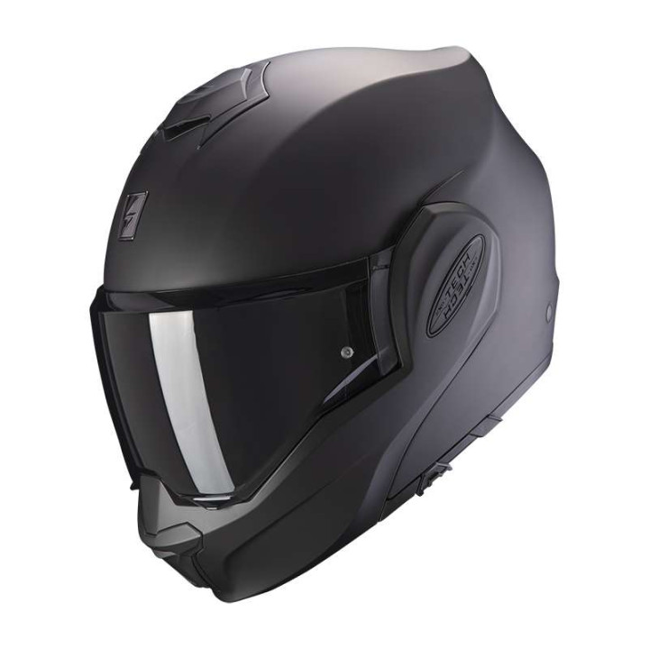 Casque moto modulable Scorpion EXO-TECH EVO NOIR MAT
