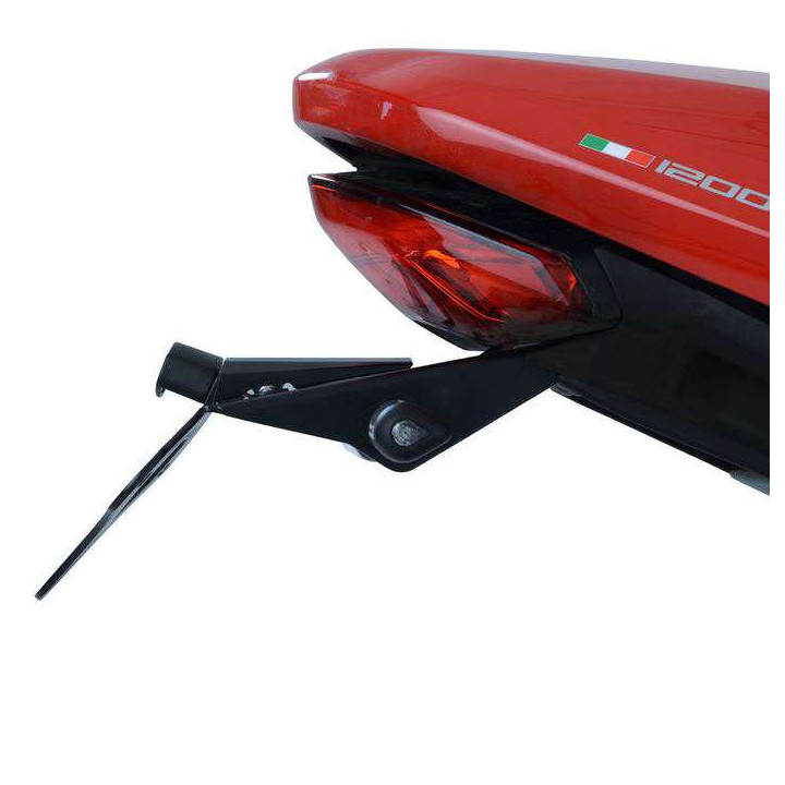 Support de plaque R&G (LP0249BK) Ducati MONSTER 1200/S 17- 1200R 18-  Support de plaque R&G (LP0249BK) Ducati MONSTER 1200/S 17- 1200R 18-