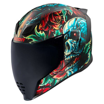 Casque moto Icon AIRFLITE MIPS OMNICRUX BLACK Casque moto Icon AIRFLITE MIPS OMNICRUX BLACK