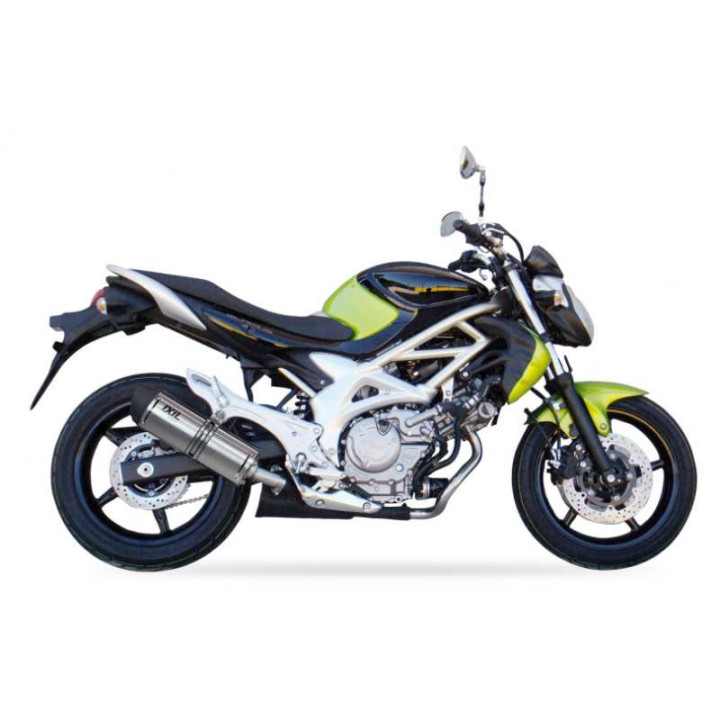 Silencieux homologué Ixil SOVE inox (OS8058VSE) Suzuki Gladius SFV 650