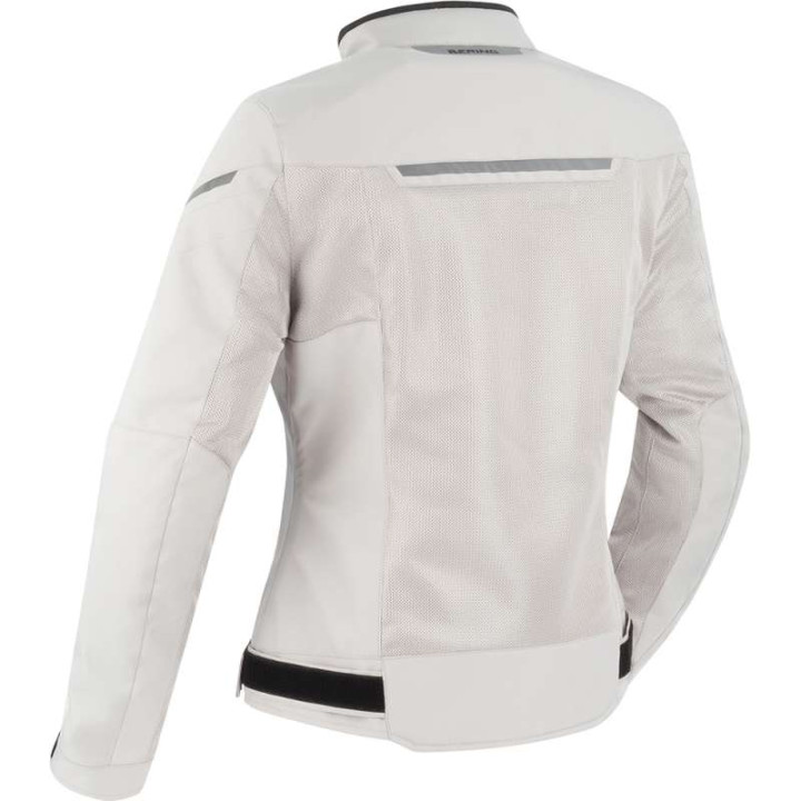 Blouson moto d'été femme Bering LADY OZONE GRIS