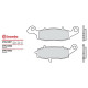 Plaquettes de frein moto organique Brembo 07KA1807