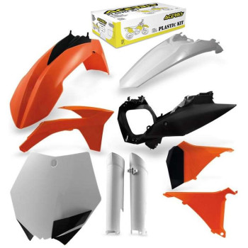 Full Plastic Kit Acerbis 7 pièces KTM SX/SX-F 13-14 Full Plastic Kit Acerbis 7 pièces KTM SX/SX-F 13-14