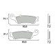 Brake pads cross racing Brembo 07YA47SX