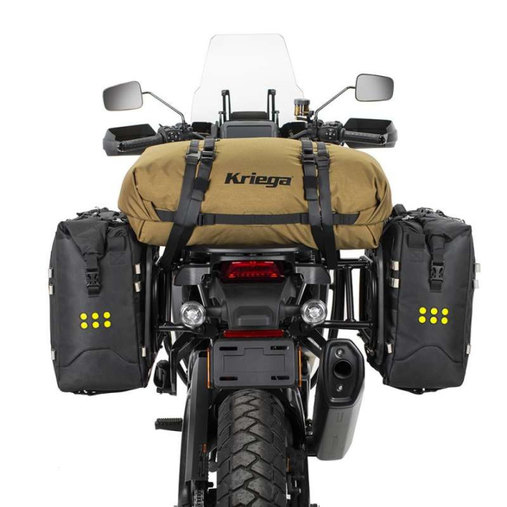 Sacoche de selle moto Kriega ROLLPACK 40 COYOTE
