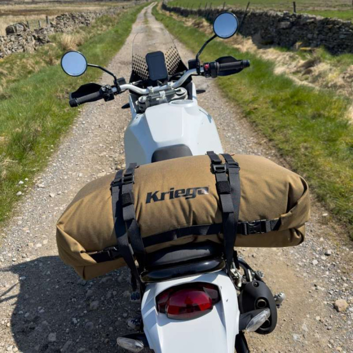Sacoche de selle moto Kriega ROLLPACK 40 COYOTE