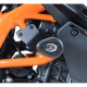 Tampons de protection R&G AERO (CP0377BL) KTM RC 125/200/390