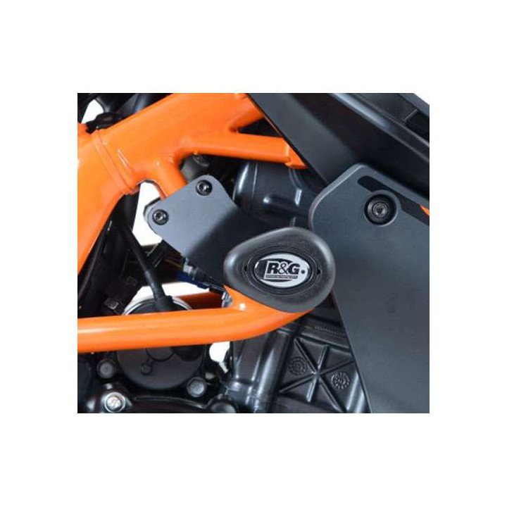 Tampons de protection R&G AERO (CP0377BL) KTM RC 125/200/390