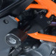 Tampons de protection R&G AERO (CP0377BL) KTM RC 125/200/390