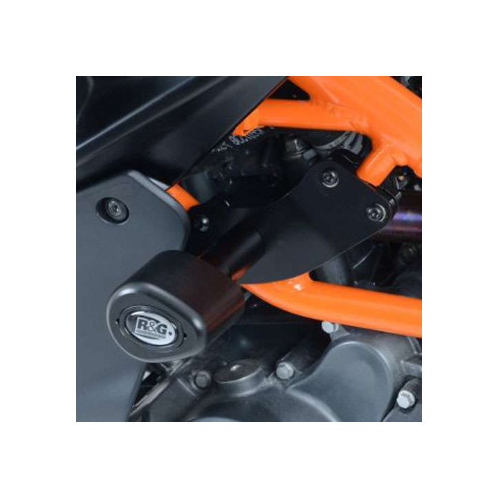 Tampons de protection R&G AERO (CP0377BL) KTM RC 125/200/390