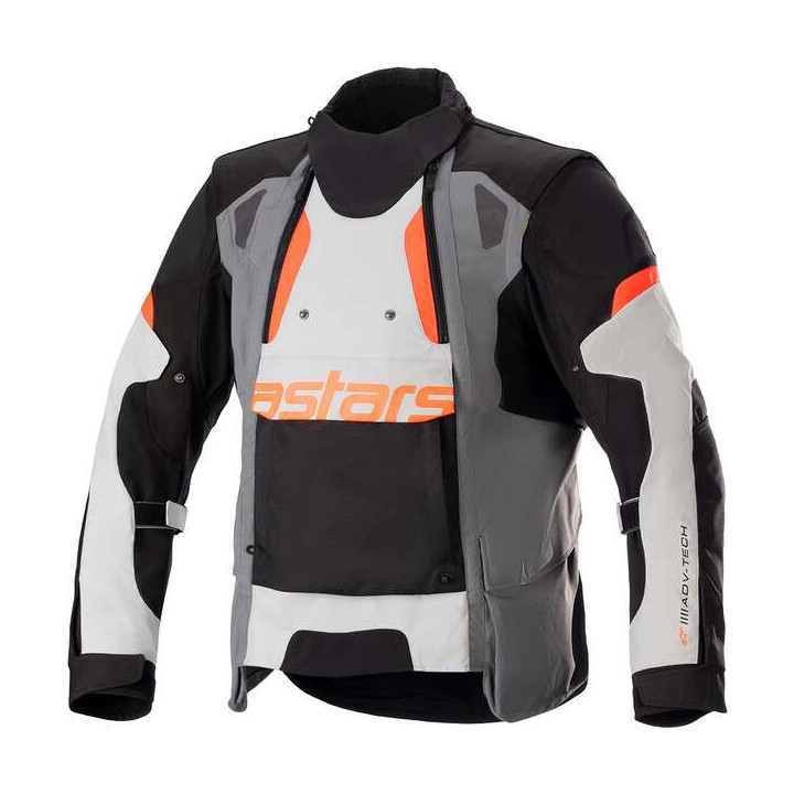 Alpinestars HALO DRYSTAR Jacket Grey/Orange