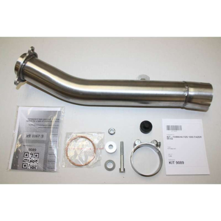 Silencieux homologué Ixil SOVE inox (OY9089VSE) Yamaha FZS1000 Fazer