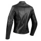 Blouson moto cuir femme Segura LADY LAXEY NOIR