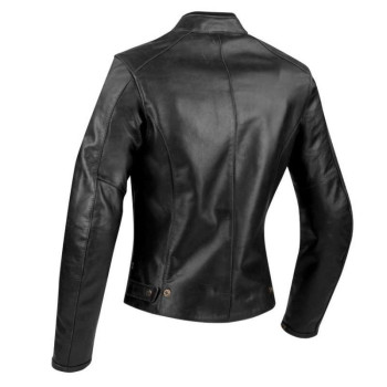 Blouson moto cuir femme Segura LADY LAXEY NOIR Blouson moto cuir femme Segura LADY LAXEY NOIR