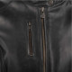 Blouson moto cuir femme Segura LADY LAXEY NOIR