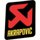 Akrapovic vertical sticker 75x70mm