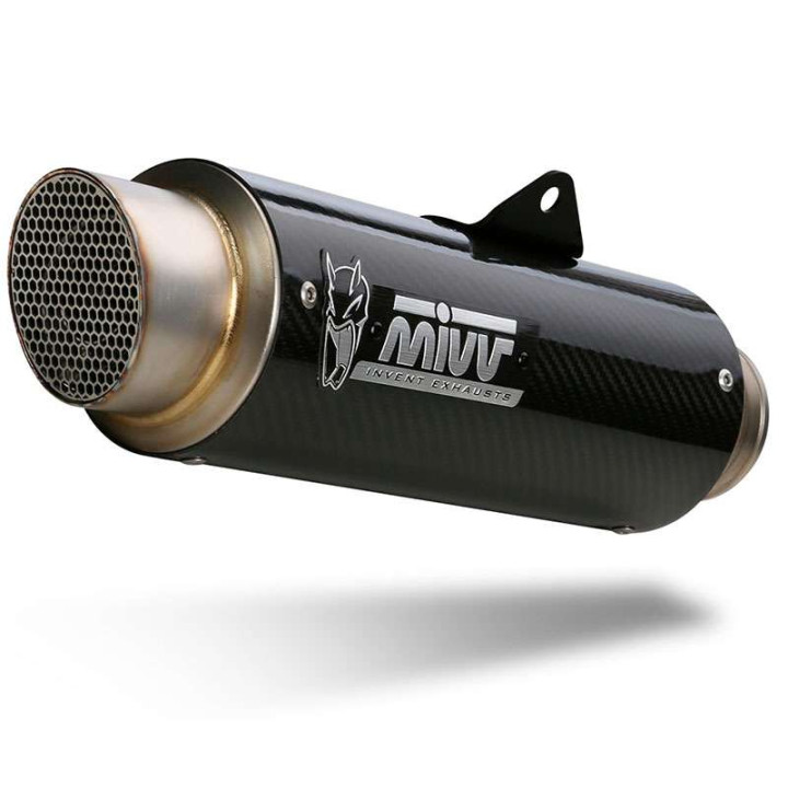 Silencieux homologué Mivv GP PRO Carbone (K.046.L2P) Kawasaki Z900RS 18-