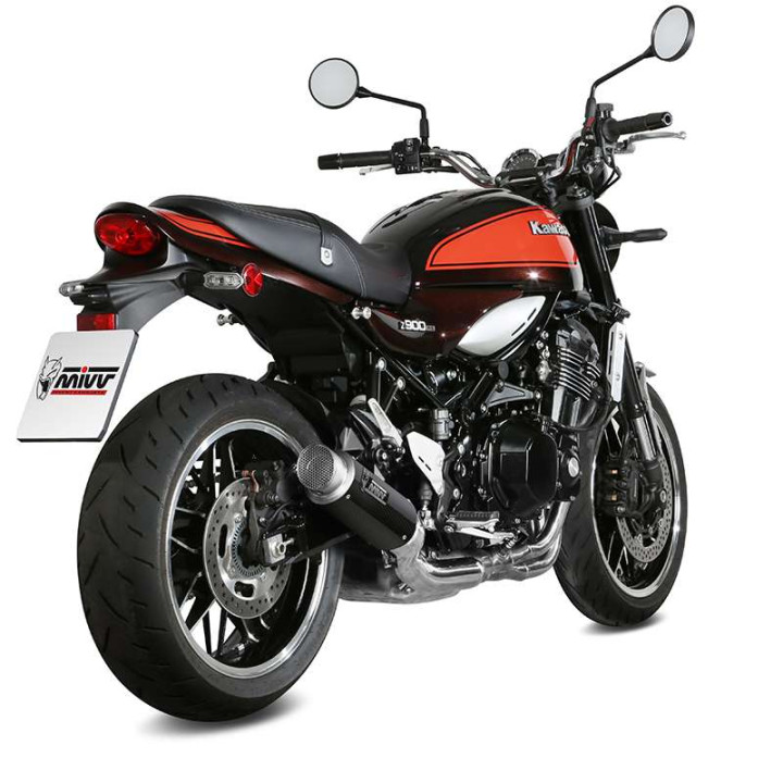 Silencieux homologué Mivv GP PRO Carbone (K.046.L2P) Kawasaki Z900RS 18-
