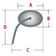 HIGHSIDER STEALTH X4 motorcycle mirrors with turn signals and LED position light