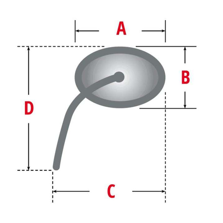 HIGHSIDER STEALTH X4 motorcycle mirrors with turn signals and LED position light