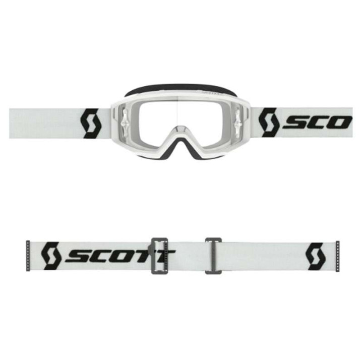 Scott PRIMAL CLEAR 2023 Cross Goggle White