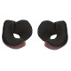 Nexx X.G20 cheek pads Black/Bordeaux