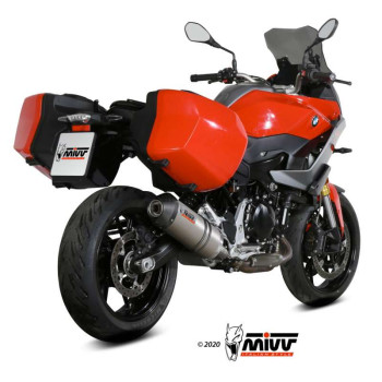 Silencieux homologué Mivv OVAL Titane (B.037.LNC) BMW F900XR Silencieux homologué Mivv OVAL Titane (B.037.LNC) BMW F900XR