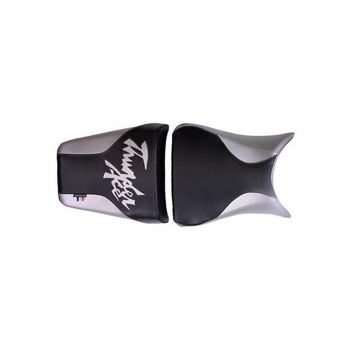 Housse de selle Bagster (2044E) Noir/Argent/Lettres Argent Yamaha YZF1000 THUNDER ACE 98 Housse de selle Bagster (2044E) Noir/Argent/Lettres Argent Yamaha YZF1000 THUNDER ACE 98