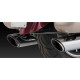Silencieux Vance & Hines TWIN SLASH chromé (18371) Kawasaki VN1700 NOMAD/VAQUERO/VOYAGER